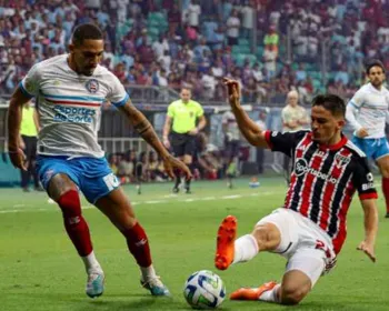 São Paulo vence Bahia e ganha a primeira como visitante no Brasileiro