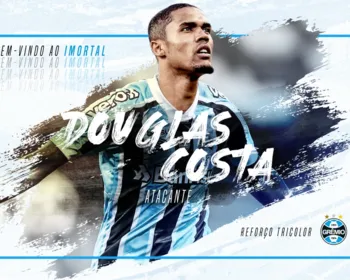 Grêmio anuncia contratação de Douglas Costa, que volta ao clube após 11 anos