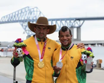 Fernando Rufino conquista medalha de ouro no VL2; Giovane é prata no VL3