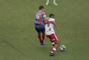 
			
				CRB é goleado pelo Bahia, por 4 a 0, e se despede da Copa do Nordeste
			
			
