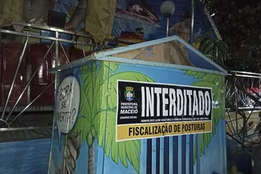 
			
				Fiscais notificam bares e interditam parque de diversões na capital
			
			