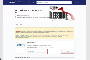 
			
				RBD 2023 Brasil: como comprar ingressos para RJ e SP no Eventim
			
			