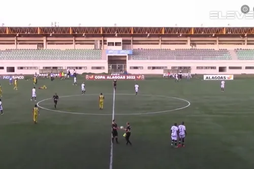 
				Aliança segura ASA no tempo normal, vence nos pênaltis e vai à final da Copa Alagoas: 5 a 3
			
			