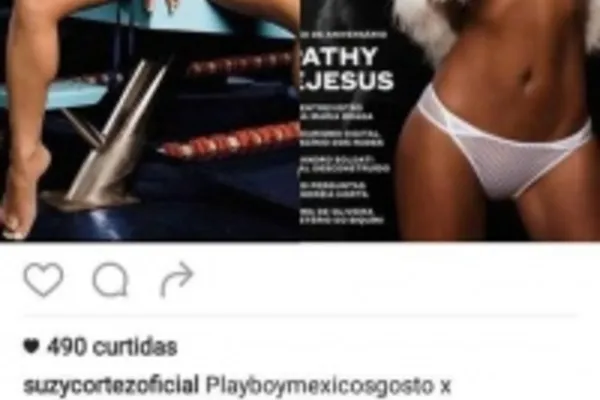 
				
					Suzy Cortez critica capa da Playboy com Pathy Dejesus: 'Não achei bonita'
				
				