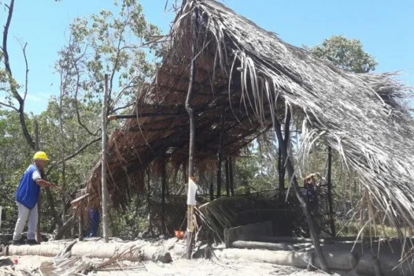 
				
					Pescador é autuado por construção irregular em área de mangue
				
				