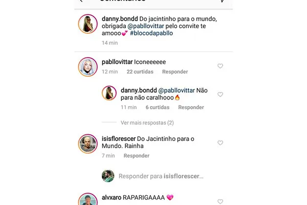 
				
					No Instagram, Pabllo Vittar elogia cantora trans de Alagoas: "Iconeeeeee"
				
				