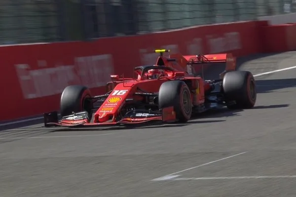 
				
					Em nova dobradinha da Ferrari, Charles Leclerc domina segundo treino na Bélgica
				
				