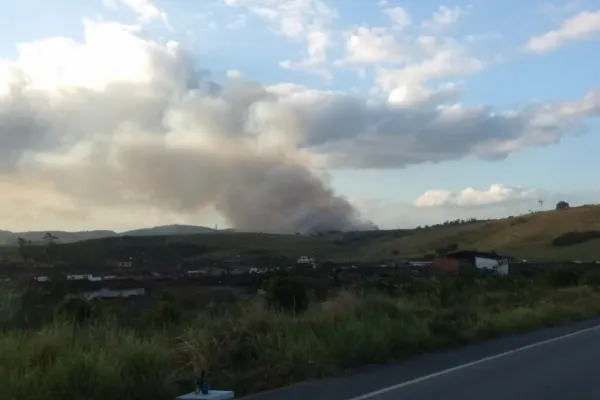 
				
					Incêndio destrói dezenas de hectares de pasto em São José da Laje
				
				