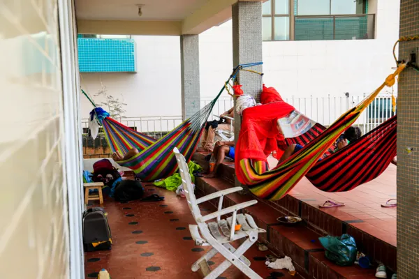 
				
					Casa de Ranquines de Maceió acolhe indígenas venezuelanos refugiados
				
				