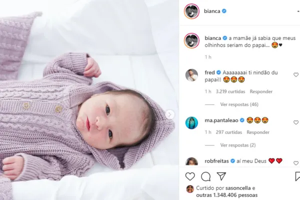 
				
					Bianca Andrade posta fotos do filho rescém-nascido
				
				