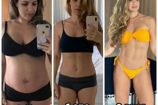 
				
					Karina Boner mostra antes e depois da gravides
				
				