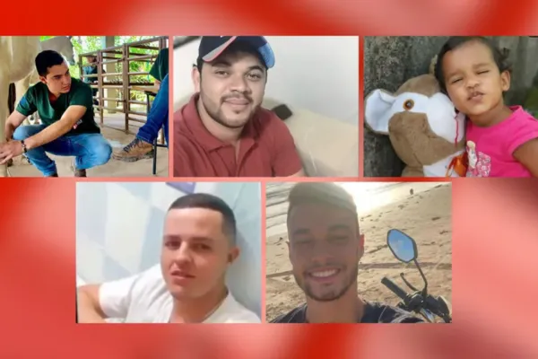 
				
					Chacina em São João: bebê e quatro pessoas são assassinadas a tiros
				
				