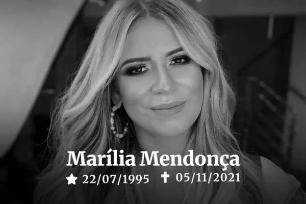 
				
					Cantora Marília Mendonça morre após queda de avião em Minas Gerais
				
				
