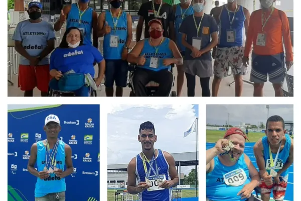 
				
					Adefal conquista 36 medalhas no Meeting Paralímpico Loterias Caixa de Atletismo e Natação em Aracaju
				
				