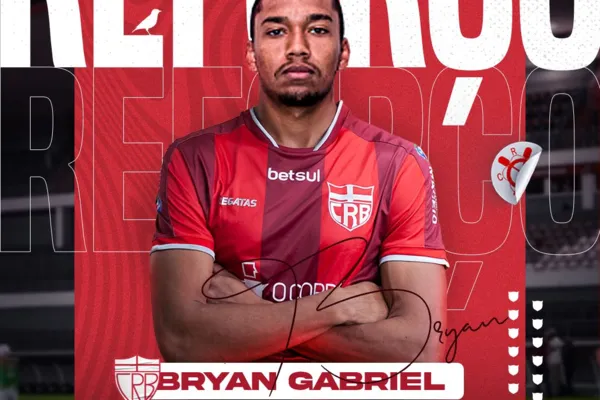 
				
					CRB anuncia o volante Yago Henrique e o lateral Bryan Gabriel como reforços para a equipe na próxima temporada
				
				
