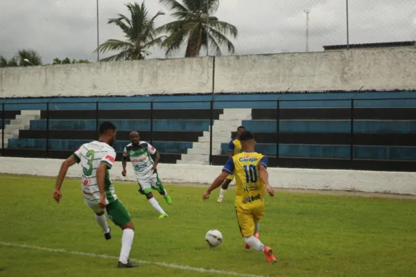 
				
					Desportivo Aliança domina FF Sport Atalaiense e vence na estreia da Copa Alagoas: 2 a 0
				
				
