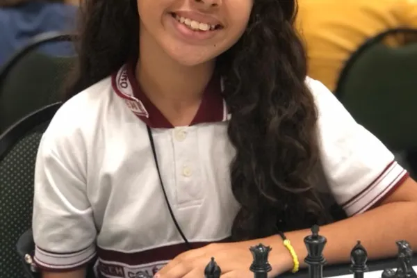 
				
					Alagoana é campeã brasileira em competição de xadrez em Natal-RN
				
				