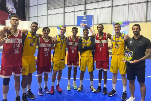 
				
					Jovens gigantes: CRB vai à Etapa Nacional de basquete 3x3
				
				