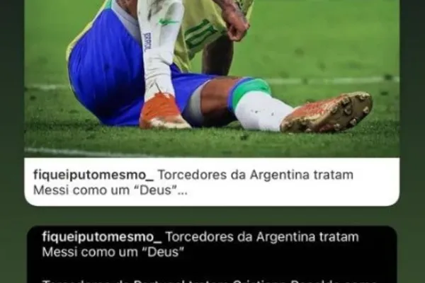 
				
					Raphinha defende Neymar em desabafo: “Não merecem seu talento”
				
				