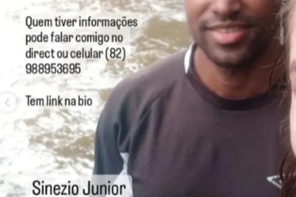 
				
					Polícia busca homem desaparecido há três dias em Ipioca
				
				