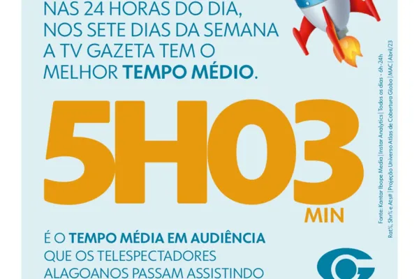 
				
					TV Gazeta é líder absoluta em audiência e participação
				
				