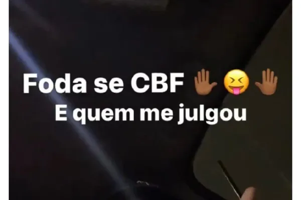 
				
					Lateral Diego Porfírio reage após ser banido pelo STJD: "F*-se CBF"
				
				