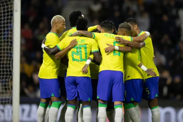 
				
					Com dois de Richarlison, Brasil vence Gana em penúltimo teste para Copa do Mundo: 3 a 0
				
				