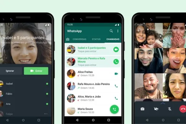 
				
					WhatsApp agora vai permitir que usuários entrem em chamadas de grupo a qualquer momento
				
				