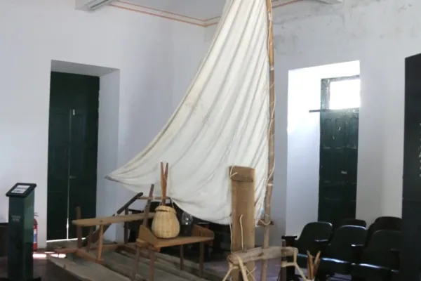 
				
					Aventura de alagoanos que navegaram de Maceió ao Rio de Janeiro em jangada completa 100 anos
				
				