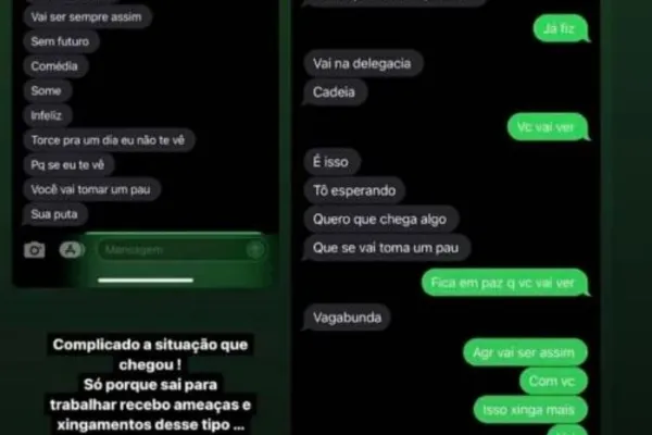 
				
					Atacante do Corinthians ameaça ex-namorada nas redes sociais
				
				