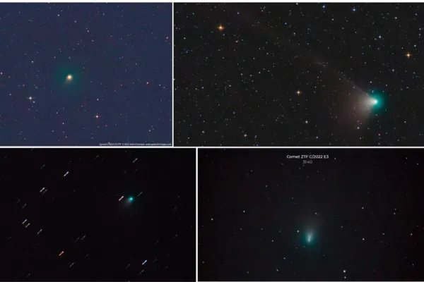 
				
					Cometa que se aproxima da Terra será visível a partir de fevereiro
				
				