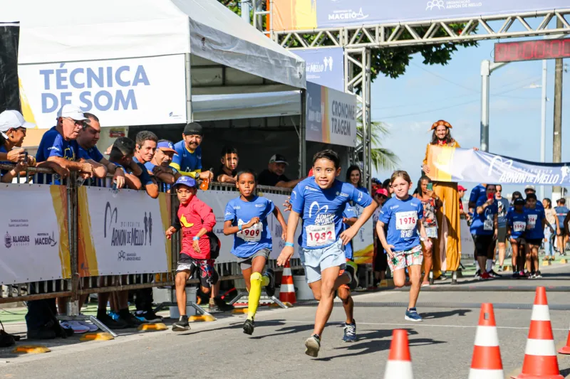 Crianças participaram da 2ª Edição do Circuito Arnon de Mello.