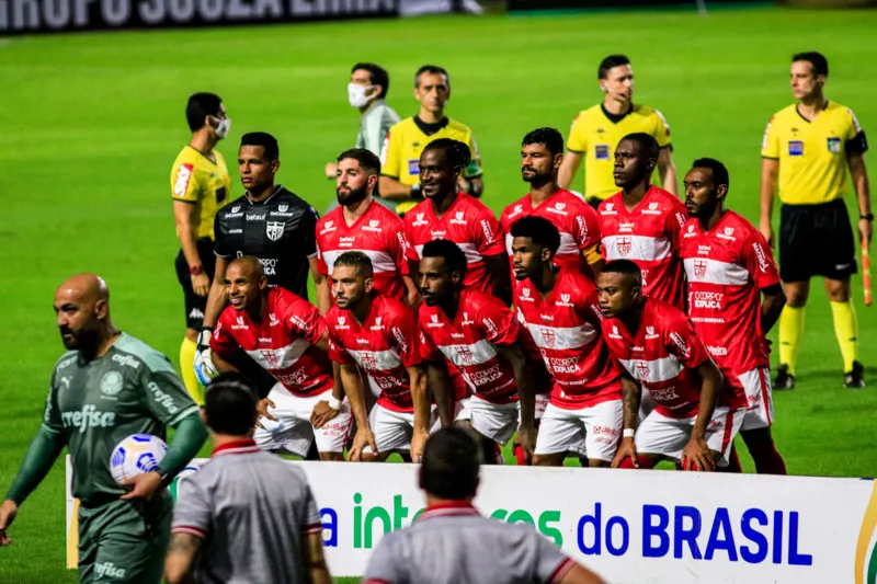 CRB perde para o Palmeiras, no Rei Pelé, no jogo de ida da Copa do Brasil: 1 a 0