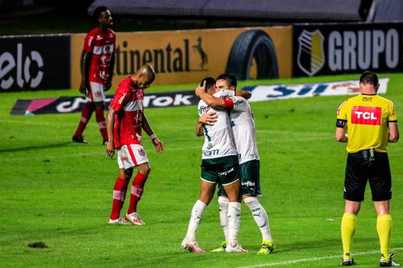 CRB perde para o Palmeiras, no Rei Pelé, no jogo de ida da Copa do Brasil: 1 a 0