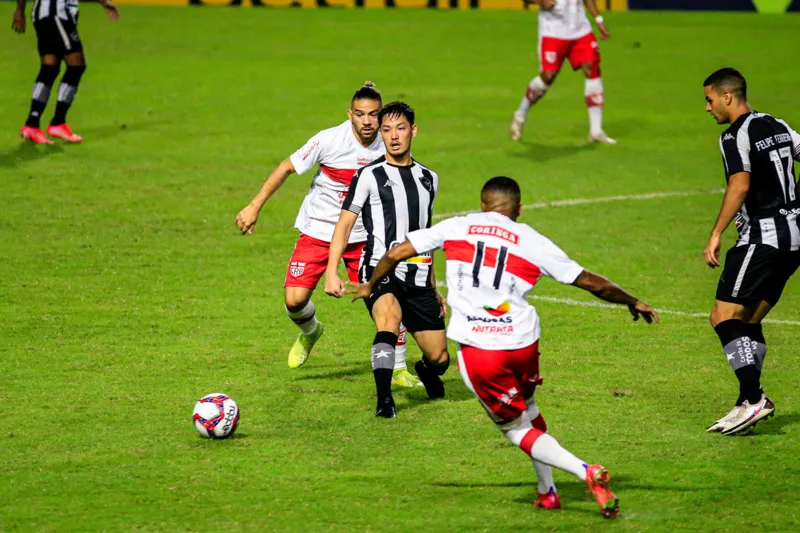 CRB vence Botafogo de virada, no Rei Pelé, e chega ao G-4 da Série B: 2 a 1