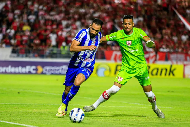 No segundo clássico do ano, CRB e CSA ficam no empate por 1 a 1, pelo Nordestão