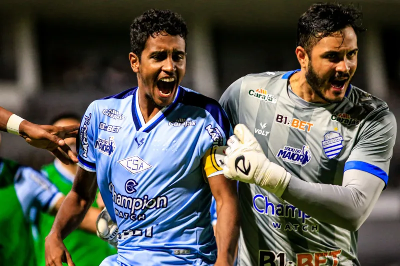 Com atuação de gala, CSA vence o Vasco por 2 a 0 e dorme fora da zona do rebaixamento