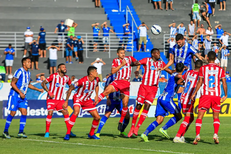CSA vence o Náutico e encosta no Fortaleza, líder da Copa do Nordeste: 3 a 1