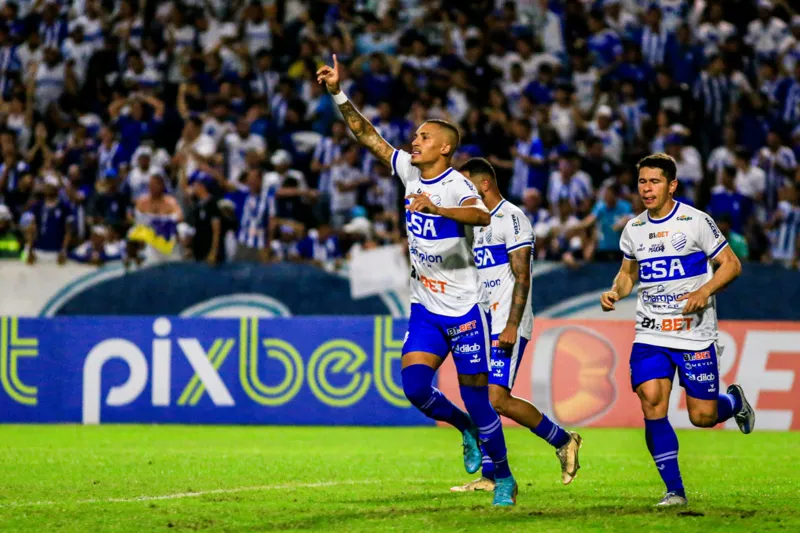 CSA reage no 2º tempo e arranca empate com o líder Cruzeiro, no Rei Pelé: 1 a 1