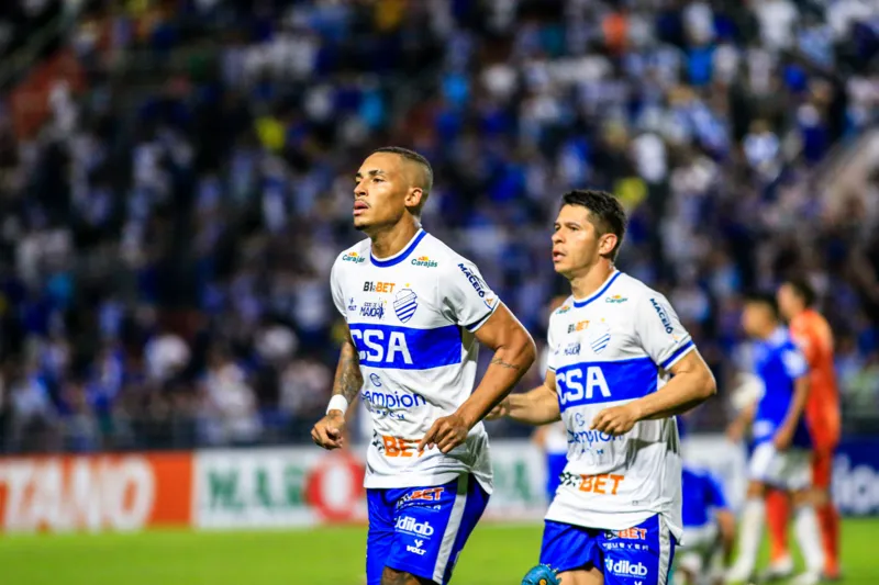 CSA reage no 2º tempo e arranca empate com o líder Cruzeiro, no Rei Pelé: 1 a 1