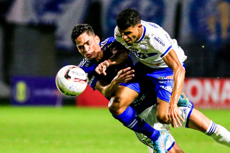 CSA reage no 2º tempo e arranca empate com o líder Cruzeiro, no Rei Pelé: 1 a 1