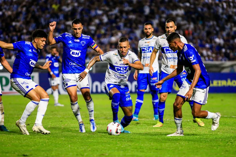 CSA reage no 2º tempo e arranca empate com o líder Cruzeiro, no Rei Pelé: 1 a 1