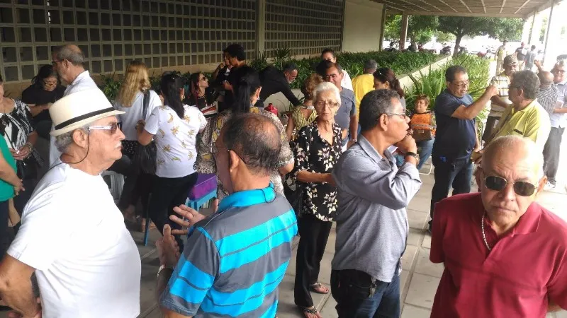 Servidores se reuniram na Eletrobrás para reivindicar dinheiro do Plano Bresser 