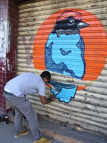 Joe Santos é um dos grafiteiros mais renomados de Alagoas