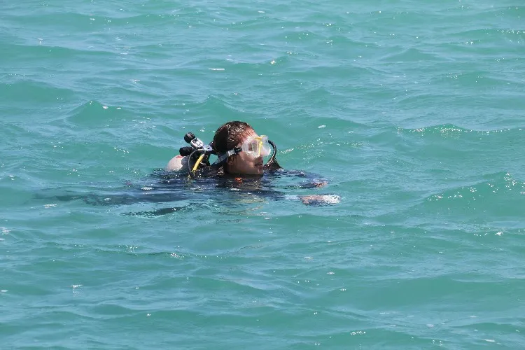 Mergulho com cilindro nos mares de Alagoas 