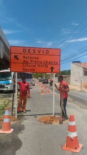 Obra de duplicação gera novo desvio