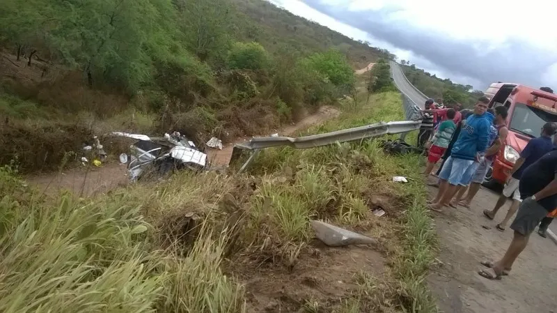 Acidente aconteceu próximo ao município de Cacimbinhas