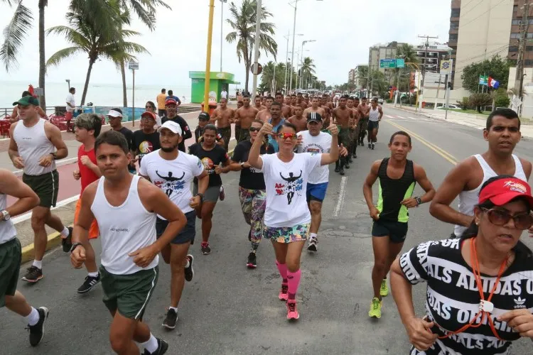 Corrida Paz mobiliza centenas de militares das Forças Armadas 