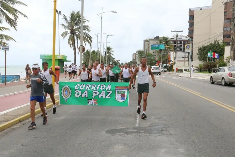 Corrida Paz mobiliza centenas de militares das Forças Armadas 