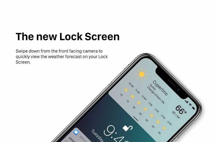 Imagens mostram as novidades que podem ser estreadas no novo iOS
